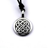 Celtic Legends Necklace - Round Celtic Knot - Made in Ireland