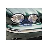 2001 2002 2003 2004 2005 2006 2007 2008 2009 Jaguar X-Type Chrome Headlight Trim by X ZUNDEN