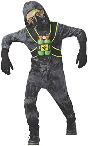 Youth Light-Up Biohazard Costume (Large (12-14))