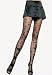  : Lycra Sheer Pantyhose with Woven Airy Flowers