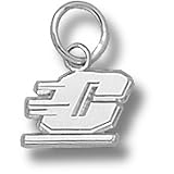 Central Michigan Chippewas Motion C 1/4 Pendant (Silver)