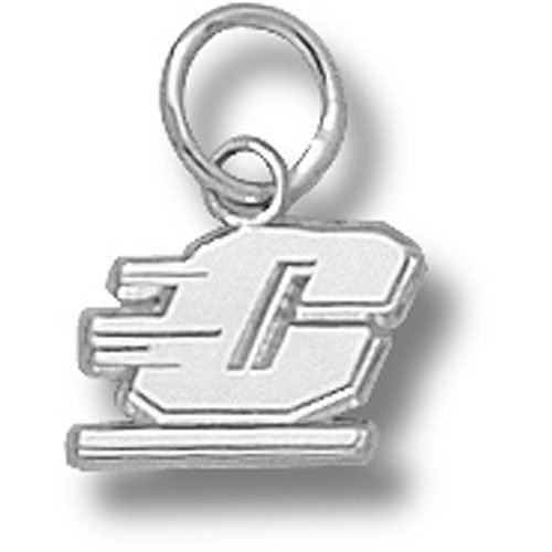 Central Michigan Chippewas Motion C 1/4 Pendant (Silver)