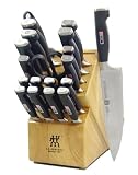 J.A. Henckels Twin Four Star II 20-Piece Block Set with Bonus Cookbook CD