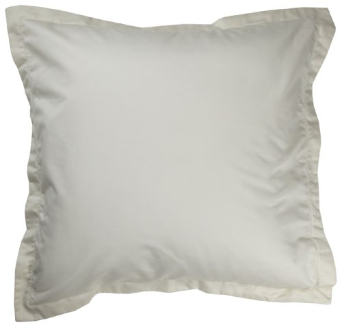 Sheridan Essentials Kissenbezug aus Baumwollsatin mit Fadenzahl 1000, 65&nbsp;x&nbsp;65&nbsp;cm, vanillegelb