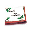 Santa I Can Explain Beverage Napkins - Pack of 50