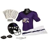 Baltimore Ravens Youth Nfl Deluxe Helmet And Uniform Set (Medium)