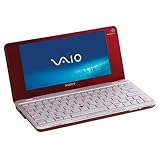 Sony VAIO P Series VGN-P698E/R - 1.6 GHz - RAM 2 GB - HDD 128 GB SSD - GMA 500 - cellular modem - Verizon - WLAN : 802.11b/g/n (draft), Bluetooth 2.1 EDR - Vista Home Premium - 8 Widescreen TFT 1600 x 768 - camera - garnet red