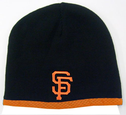 New Era San Francisco Giants AC Knit Cap (Black)