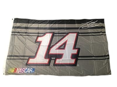 Nascar Knitted Polyester 3x5 Flag - Tony Stewart #14 - Officially Licensed