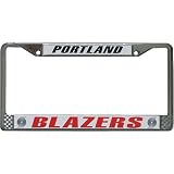 Rico Portland Trail Blazers Chrome License Plate Frame