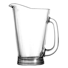 Click here to buy Anchor Hocking Beer Wagon 55-Ounce Beer Pitcher - 6 Pack by Anchor Hocking.