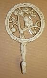 Cast Iron Bird in a Tree Coat Hook
