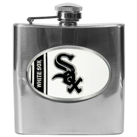 Chicago White Sox Stainless Steel Hip Flask