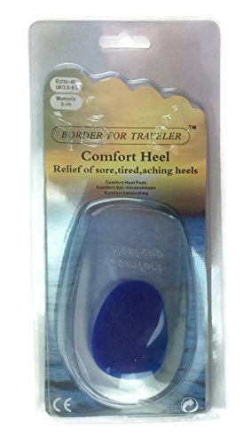 Comfort Heel Gel Pads for Relief of Sore, Tired, Aching Heels : Women
