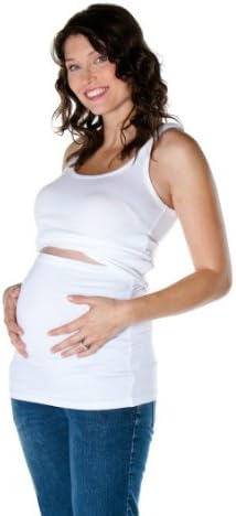 Baby Be Mine Maternity Belly Band 2 Pack 1 Black & 1 White