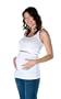 Baby Be Mine Maternity Belly Band 2 Pack 1 Black & 1 White
