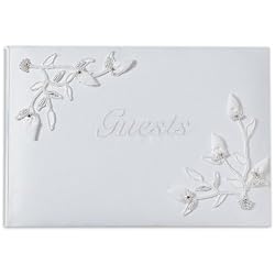 Wedding Guest Book 6x9"-White