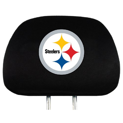 Team ProMark Pittsburgh Steelers Head Rest Covers - Set of 2