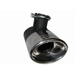Ovales Endrohr,Auspufblende f�r SMART ForTwo Mod 450 bis 4/2007 alle DIESEL Modelle