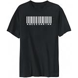 T-Shirt Mens Black  Abecedarian - Barcode Religions
