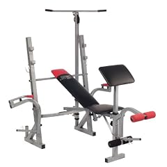 Christopeit Sport Hantelbank Basic Concept, Schwarz Silber, 160 x 155 x 195 cm
