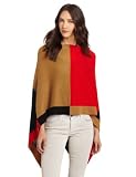 Minnie Rose Womens 100% Cashmere Color Block Ruana 41U5eIdWntL. SL160 Minnie Rose Womens 100% Cashmere Color Block Ruana