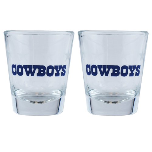 Dallas Cowboys 2 Pack Shot Glasses