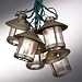 Old Fashioned Metal Moon Lantern Party String Lights