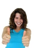 Girl with Thumbs up - 18