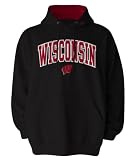 NCAA Men's Wisconsin Badgers Hooded Sweatshirt