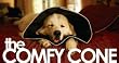 Comfy Cone Pet E-Collar, Large, Black