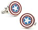 Captain America Marvel Comics Cufflinks Cuff Links