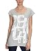 Bench Damen T-Shirt BIRDHOUSE, medium grey marl, L, BLGA2043_GY080X