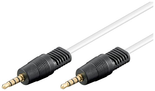 1aTTack Audio Kabel (4-polig 3,5mm Stecker auf 4-polig 3,5mm Stecker, 1,0m)