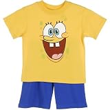 Nickelodeon Spongebob T-Shirt & Short Set YELLOW 12 Mo