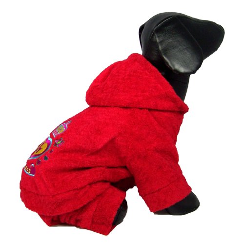 Dog and Cat Cheerful High Quality PAJAMAS - Large - Red - Mommy, its Christmas ... I Want to Give You a Hug - Only 1 Left