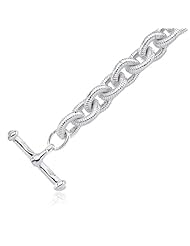 Toggle Bracelet in Silver