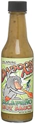 Baboon Ass Brand Jalapeno Hot Sauce, 5-Ounce Bottles (Pack of 3)