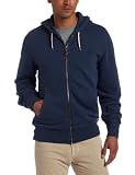 Fred Perry Mens Overdyed Hooded Zip Through Sweatshirt