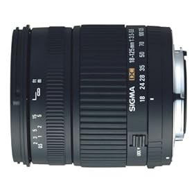 Sigma 18-125mm f/3.5-5.6 DC IF Aspherical Zoom Lens for Pentax and Samsung Digital SLR Cameras