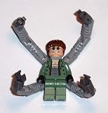 LEGO Spiderman: Dr Octopus / Doc Ock with 4 Robot Arms Minifigure