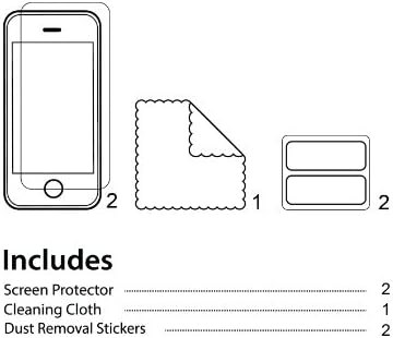 iCarez HD Clear anti-fingerprint screen protectors for BlackBerry Z30 front high quality (2 Pack)