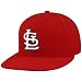 New Era St Louis Cardinals Red On-Field 59FIFTY Fitted Hat