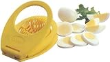 Amco 3-in-1 Egg Slicer, Yellow