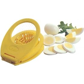 Amco 3-in-1 Egg Slicer, Yellow by Amco