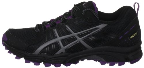Asics Women's Gel Trail Lahar 4 G-tx W Black/Titanium/Purple Trainer T2F5N 9097 6.5 UK