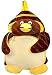 Richy Toys Penguin Cute Teddy Soft Toy School Bag for kids, Travelling Bag, Carry Bag, Picnic Bag, Teddy Bag (Brown) RS.299.00