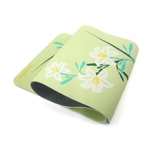 MosaBee Eco-Friendly yoga mat, bPlayful - Lilyets, 6mm thickness