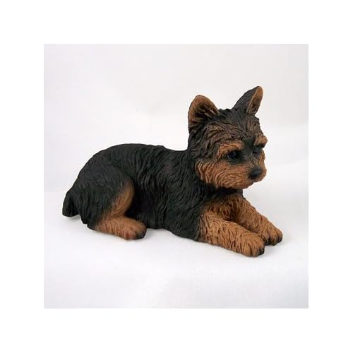 Amazon.com: Yorkshire Terrier Puppy Cut Standard Figurine: Everything ...