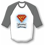 Original Superman - Christian - Christian and Religious Jersey - 3/4 Sleeve
